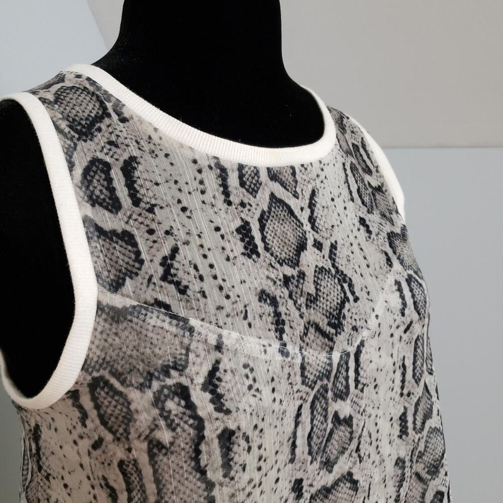 Generation Love Snakeskin Top Python Reptile Shee… - image 8